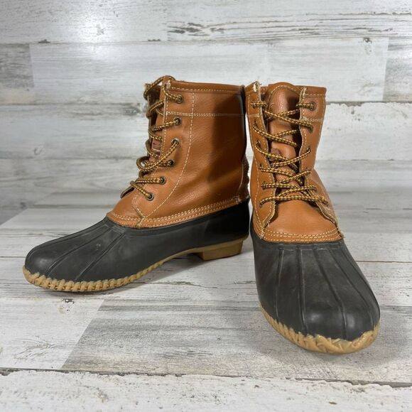 Women's Unlined Maine Hunting Shoe Duck Boots‎ Size 8 - Picture 5 of 8